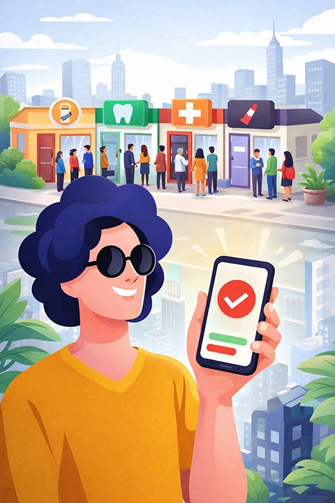 Turnos y servicios en tu ciudad